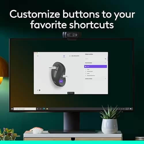 Logitech Signature M650 L Bluetooth Wireless Wired Optical Mouse image