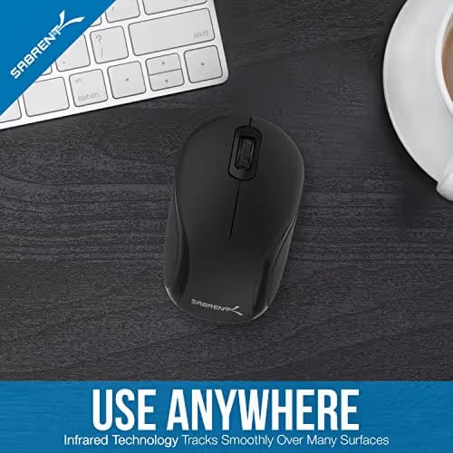 Sabrent MS-WSML Optical Wireless Mouse image