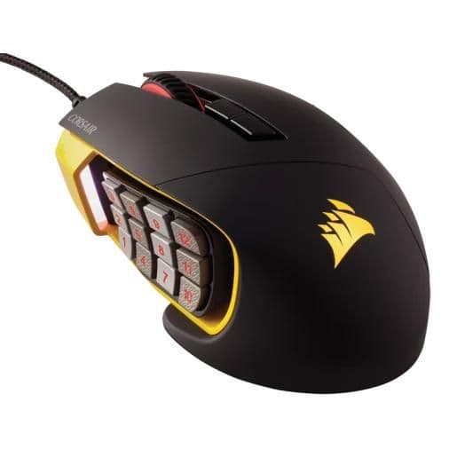 Corsair SCIMITAR RGB Optical Wired Gaming Mouse image