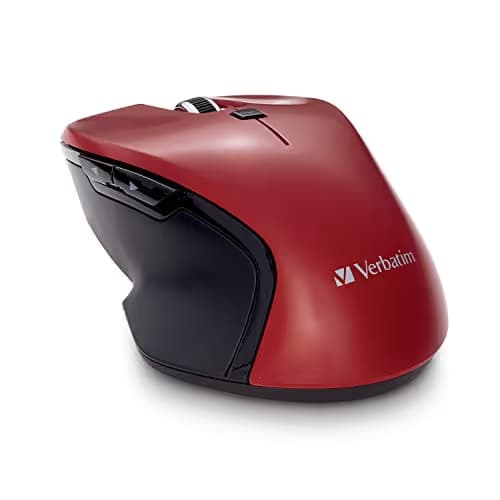 Verbatim 70246 Wireless Laser Red / Black Mouse image