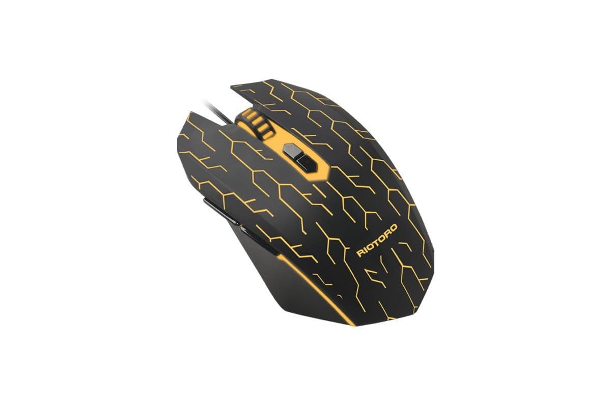 RIOTORO URUZ Z5 Lightning RGB Wired Optical Gaming Mouse image