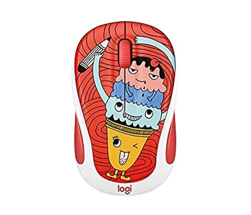 Logitech M325c Triple Scoop Ice Cream Cone Wireless Optical Mouse image