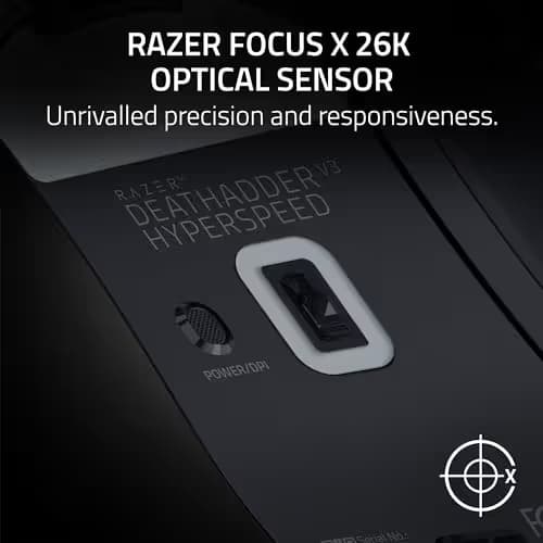 Razer DeathAdder V3 HyperSpeed Wired/Wireless Optical Gaming Mouse image