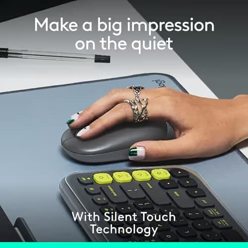 Logitech POP Nightfall Bluetooth/Wireless Optical Mouse image