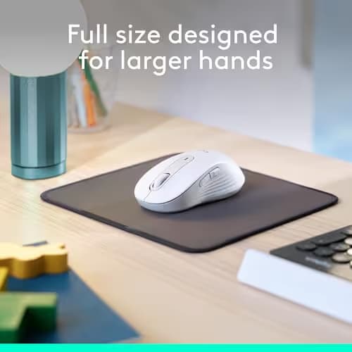 Logitech Signature M650 L Bluetooth Wireless Wired Optical Mouse image
