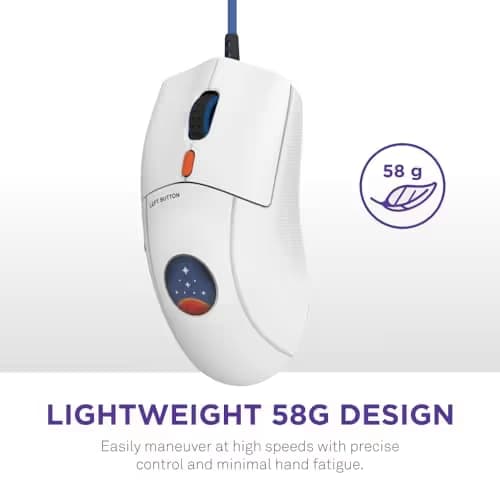 NZXT Lift 2 Starfield Wired Optical Gaming Mouse image
