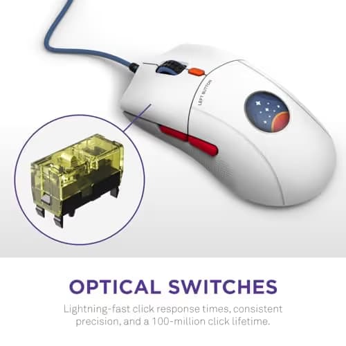 NZXT Lift 2 Starfield Wired Optical Gaming Mouse image