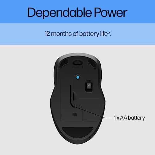 HP 250 Bluetooth/Wireless/Wired Optical Mouse image