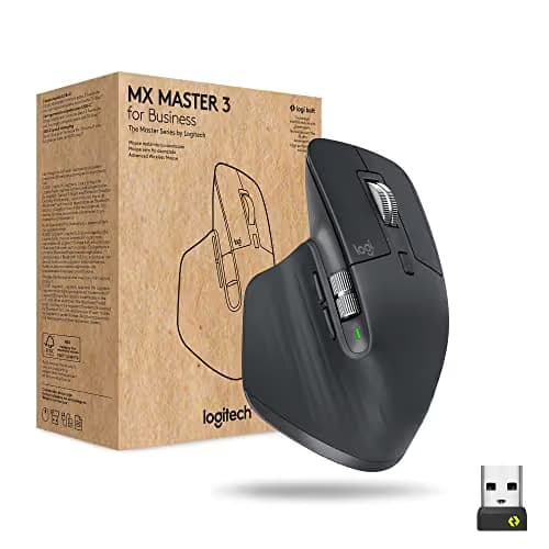 Logitech MX MASTER 3 Wired Bluetooth Wireless Laser Mouse image