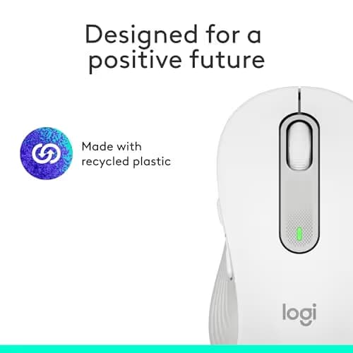 Logitech Signature M650 Bluetooth Wireless Wired Optical Mouse image