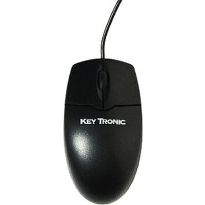 KeyTronic 2MOUSEU2L Wired Optical Mouse main image