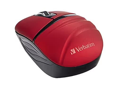 Verbatim 70706 Optical Wireless Red/Black Mouse image