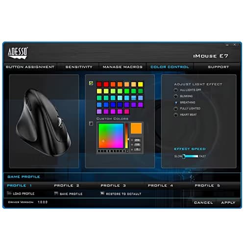 Adesso iMouse E7 Wired Optical Mouse image