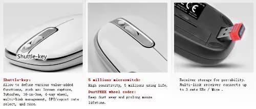 A4Tech G9-110H-1 Wireless Optical Mouse image