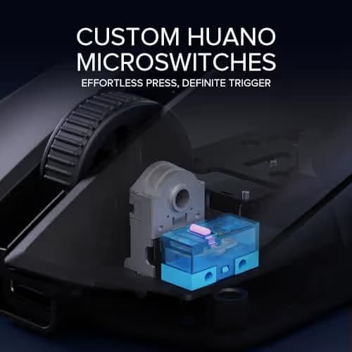DeLUX M800 Ultra Wireless/Bluetooth/Wired Optical Mouse image