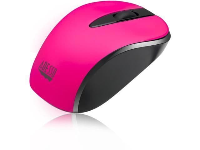 Adesso iMouse S70P Wireless Optical Pink / Black Mouse image
