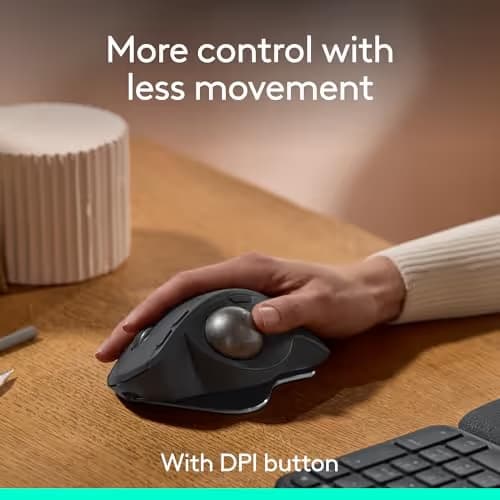 Logitech MX Ergo S Wireless/Bluetooth/Wired Trackball image