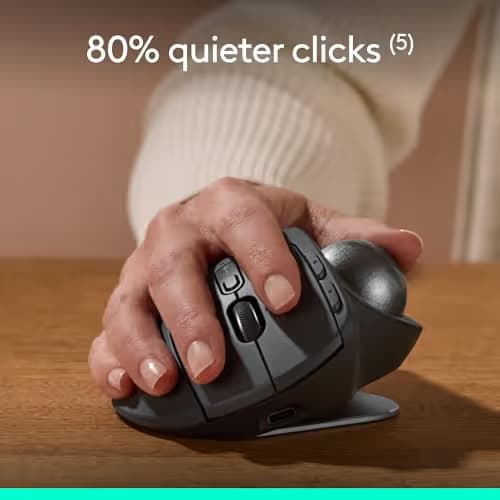 Logitech MX Ergo S Wireless/Bluetooth/Wired Trackball image