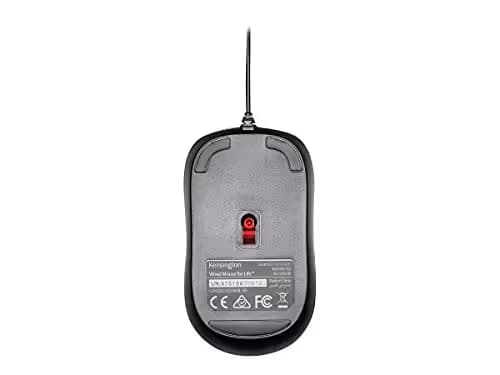Kensington K74531WW White Wired Optical Mouse image