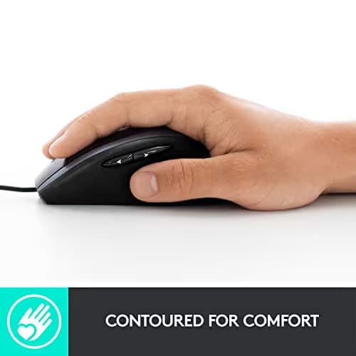 Logitech M500S Wired Optical Mouse image
