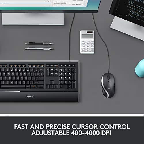 Logitech M500S Wired Optical Mouse image