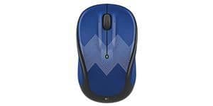 Logitech M325c Blue Zigzag Wireless Optical Mouse main image