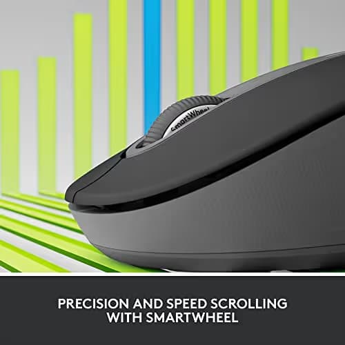 Logitech Signature M650 Bluetooth Wireless Wired Optical Mouse image