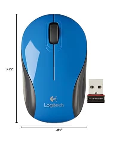 Logitech M187 Wireless Optical Mouse image