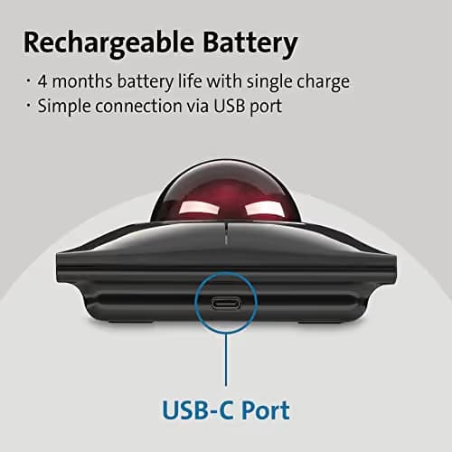 Kensington SlimBlade Pro Bluetooth Wireless Wired Wired Optical Mouse image