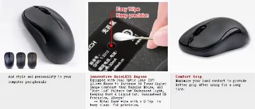 A4Tech G9-330H-2 Wireless Optical Mouse image