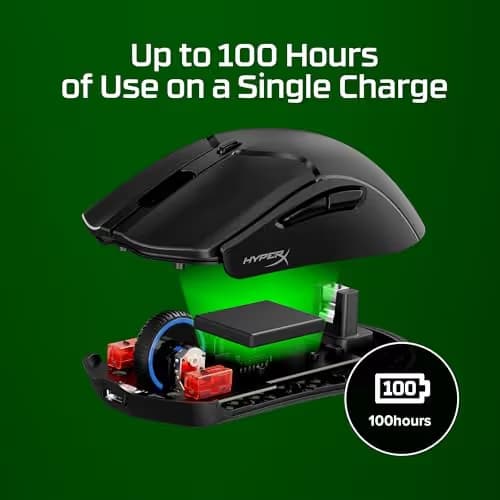 HP HyperX Pulsefire Haste 2 Mini Bluetooth/Wireless/Wired Optical Gaming Mouse image