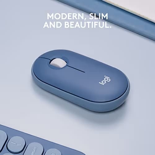 Logitech Pebble M350 Bluetooth/Wireless/Wired Optical Mouse image