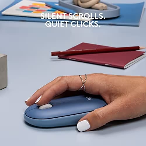 Logitech Pebble M350 Bluetooth/Wireless/Wired Optical Mouse image