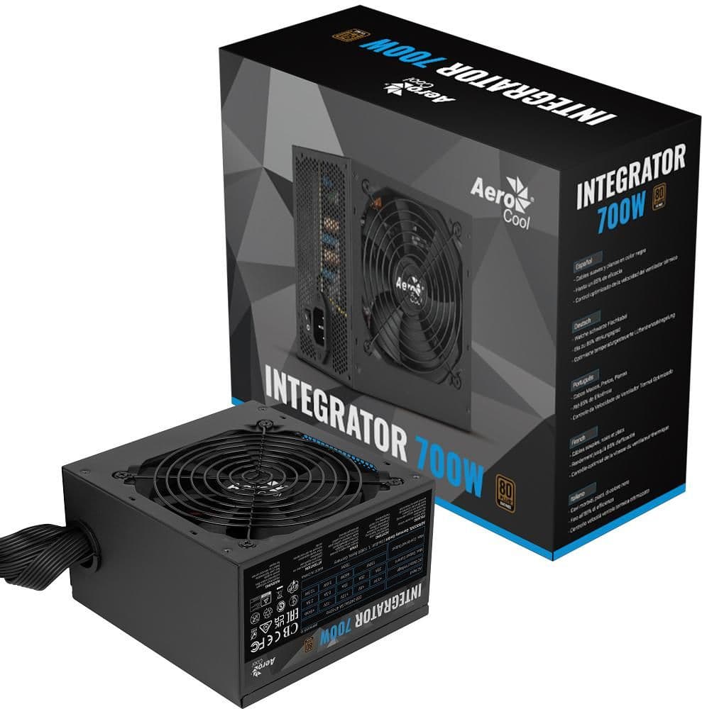Aerocool Integrator Black ATX 700W Non-Modular 80+ Bronze Certified main image