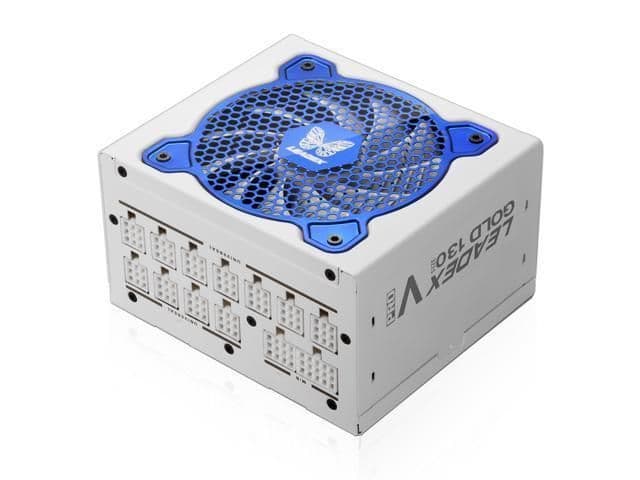 Super Flower Leadex V Pro White 1000W Fully Modular 80+ Gold Certified image