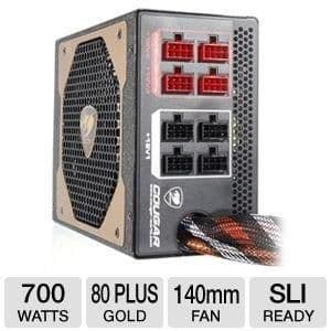 Cougar COUGAR-GX700 ATX 700W Fully Modular 80+ Gold Certified image