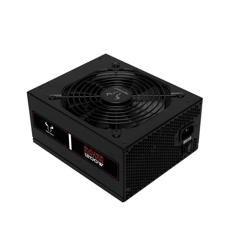 RIOTORO BUILDER Black / Red 1200W Fully Modular 80+ Gold Certified image