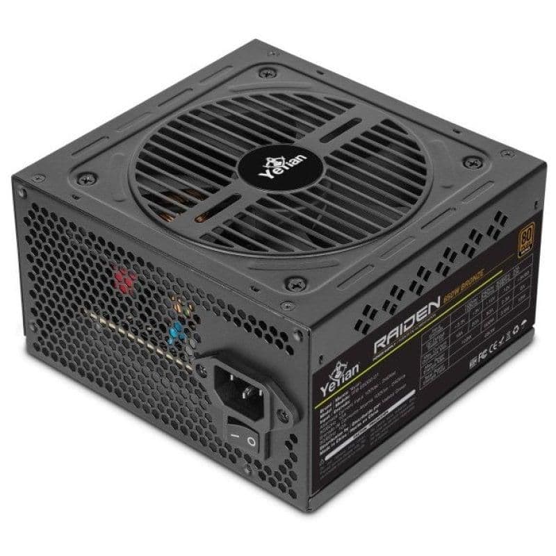 YEYIAN Raiden Black ATX 650W Non-Modular 80+ Bronze Certified image