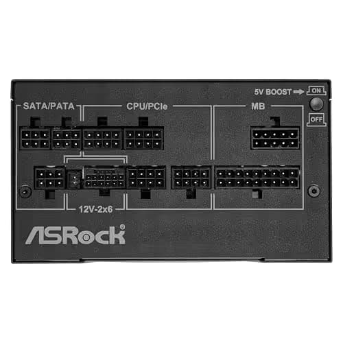ASRock Phantom Gaming PG-750G Black 750W Fully Modular 80+ Gold Certified ATX image