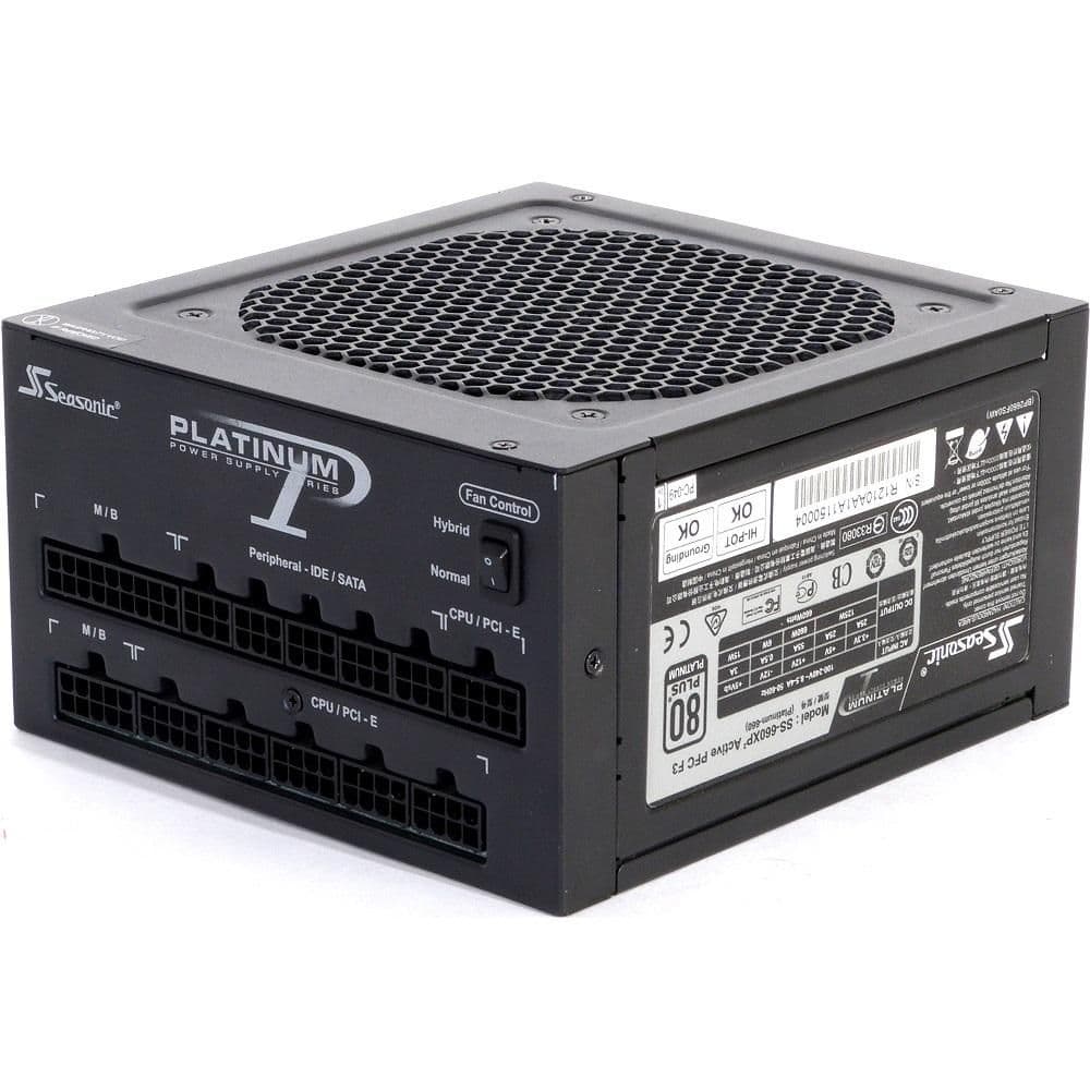 SeaSonic Platinum 660W 80+ Platinum Fully Modular main image
