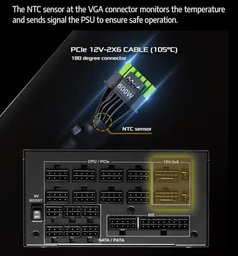 ASRock Phantom Gaming PG-850G Black 850W Fully Modular 80+ Gold image