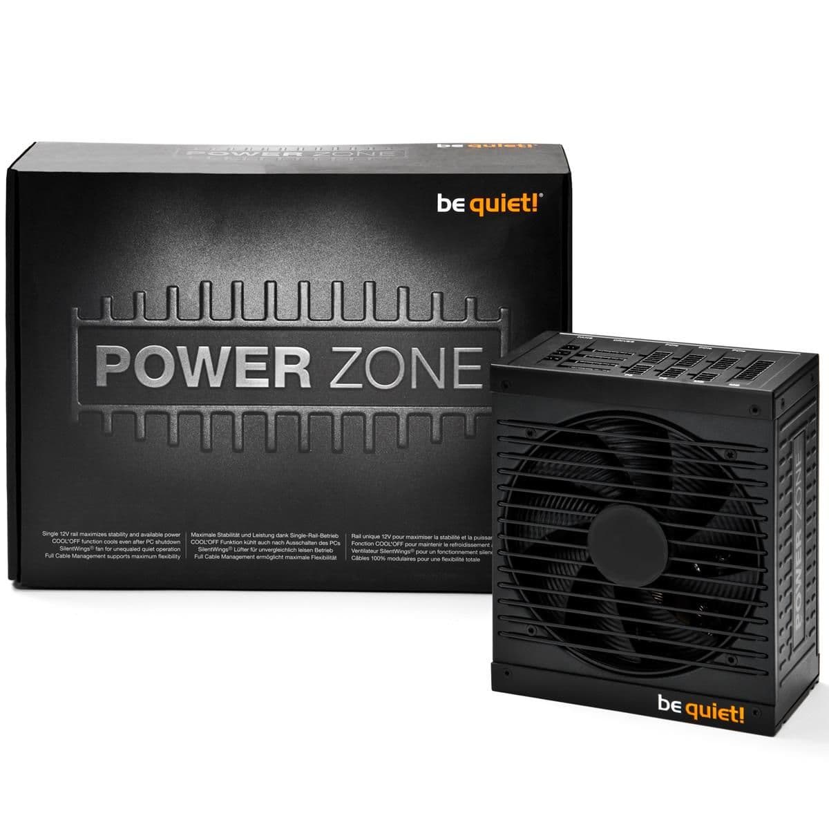 be quiet! Power Zone ATX 1000W Fully Modular 80+ Bronze Certified image