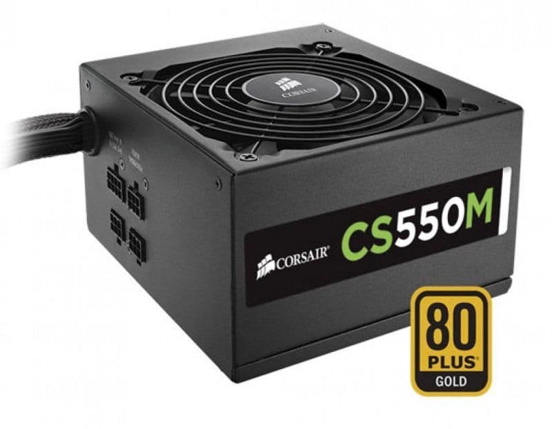 Corsair CS550M ATX 550W Semi-Modular 80+ Gold Certified main image
