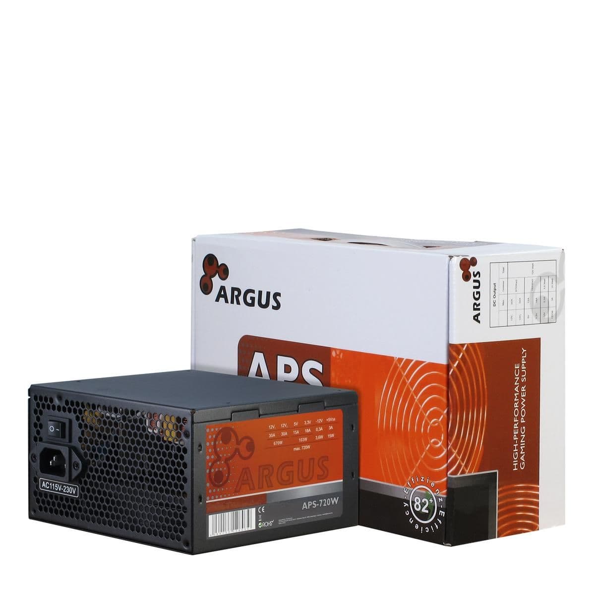 Inter-Tech Argus APS Black / Orange 720W Non-Modular main image