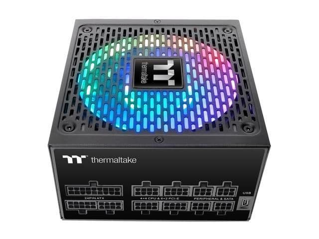 Thermaltake Toughpower iRGB PLUS 1000 Black 1000W Fully Modular 80+ Gold Certified image