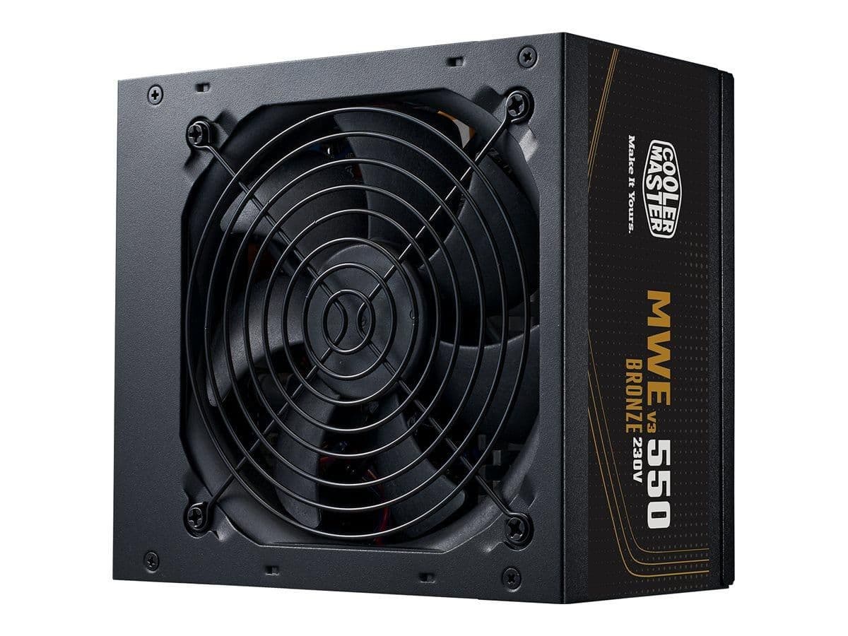 Cooler Master MWE Bronze V3 Black 550W Non-Modular 80+ Bronze image
