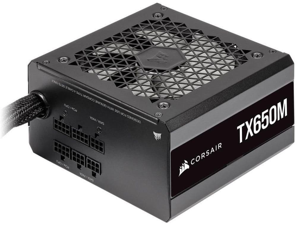 Corsair TX650M Black 650W Semi-Modular ATX 80+ Gold Certified main image