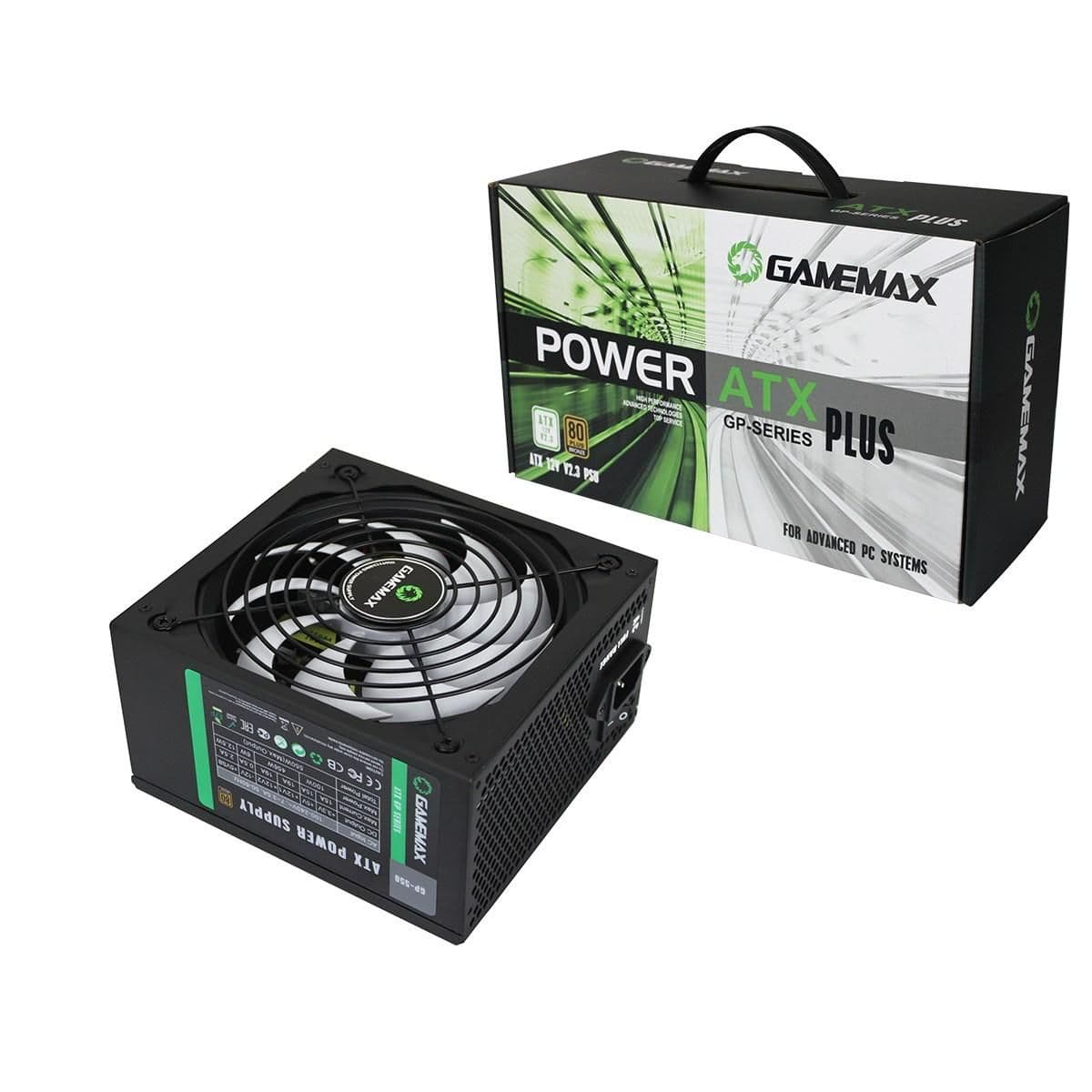 GameMax GP Black ATX 550W Non-Modular 80+ Bronze Certified main image