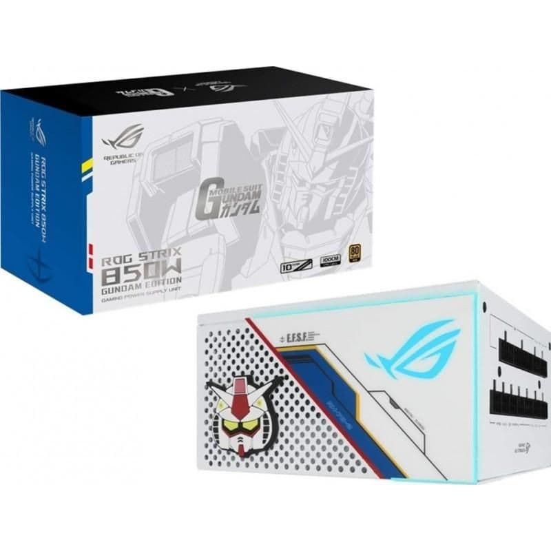 Asus ROG-STRIX-850G-GUNDAM-EDITION White 850W Fully Modular 80+ Gold main image