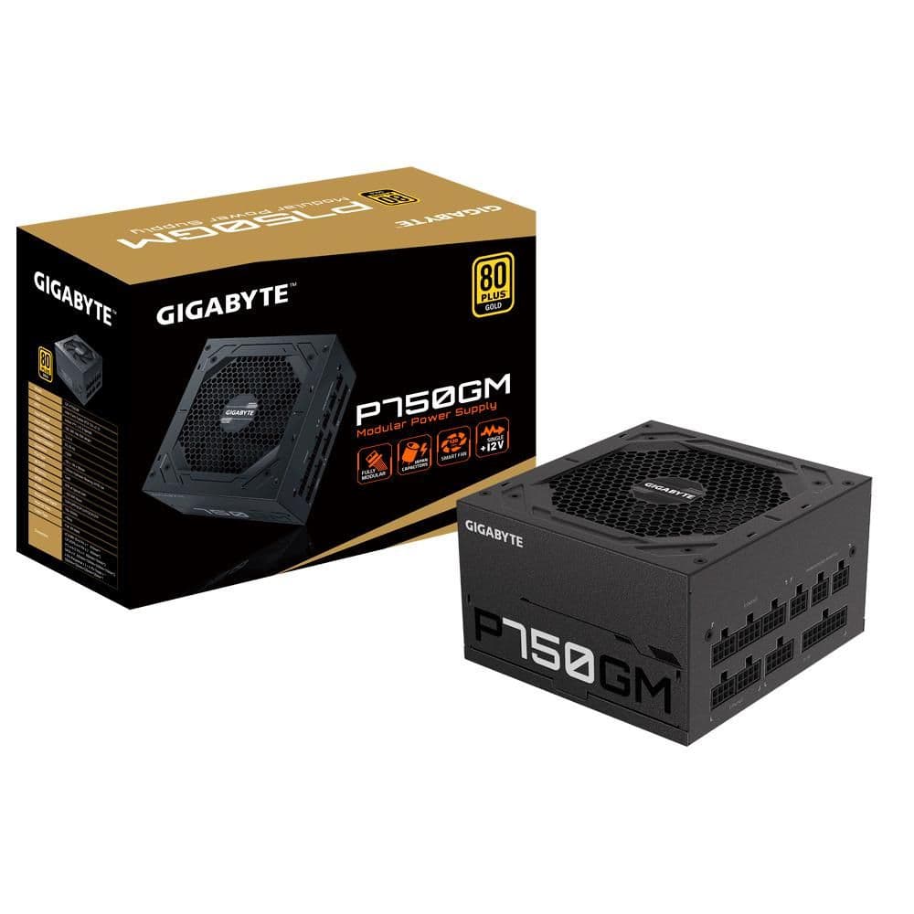 Gigabyte P750GM Black 750W Fully Modular 80+ Gold image